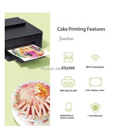 Klebreis-Papier kuchen drucker, personal isierter Foto drucker zur Anpassung des Lebensmittel musters