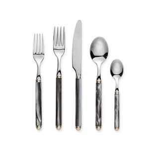 Fourniture robuste de l'Inde Cuillère Fourchette Couteau Couverts en acier inoxydable Ensemble de couverts plaqués argent pour ustensiles de cuisine à domicile - Product Image 4