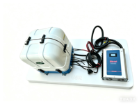 Générateur diesel marin USR JEC150, démarrage à distance, vitesse variable, refroidissement par eau de mer, tension nominale 110V 60Hz, garantie de 2 ans