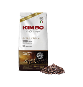 Café en Grano Kimbo Espresso Bar Extreme, Paquete a Granel de 1 kg para Hoteles y Proveedores de Servicios de Catering - Product Image 1
