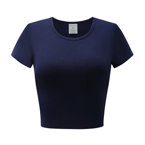 Camiseta Corta Holgada para Mujer, Estilo Urbano - Product Image 1
