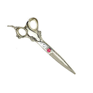 Tijeras de peluquería de peluquero de acero inoxidable con tornillo elegante de mango de dragón hechas de acero inoxidable - Product Image 4