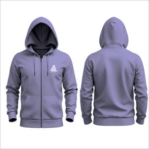 Haute qualité coton uni lourd blanc surdimensionné unisexe personnalisé femmes grande taille hommes polaire fermetures éclair sweats à capuche sweats - Product Image 2