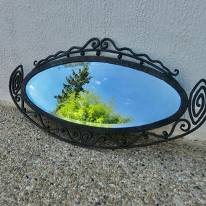 Silver mosaic <b>mirror</b>,<b>round</b> mosaic <b>mirror</b> - Product Image 1
