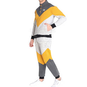 Chándal Ligero y Transpirable para Hombre con Pantalones de Cintura Elástica y Chaqueta Elegante, Ideal para la Rutina Diaria - Product Image 4