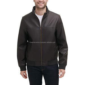 Chaqueta de cuero suave ajustable para hombre, recién llegado, ropa de moda con mangas largas, último estilo para la venta de invierno, chaqueta para hombre - Product Image 6