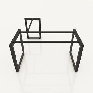 Patas de Escritorio Ejecutivas de Estilo Industrial, Estructura Triangular de Acero, Ensamblaje Interconectable para Apartamento, Hotel, Sala de Estar, Escuela - Product Image 2