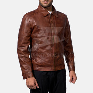 Fashion Winter <b>Jacket</b> With Durable Material Comfort For Premium <b>Men</b> <b>Leather</b> <b>Jacket</b> Collection - Product Image 2