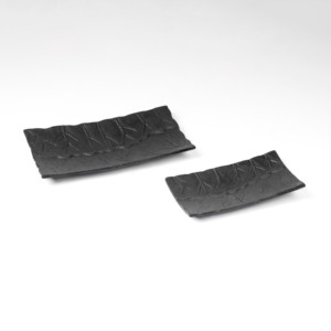 Bandeja rectangular decorativa de Metal, bandeja de mesa de diseño de lujo, bandeja de servicio moderna para bodas, decoraciones para fiestas en casa - Product Image 1