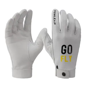 Best Quality Leather Skydiving Gloves Anti Slip Durable Full Finger Driving Gloves