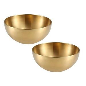 Bol de service en acier inoxydable à finition miroir pour la présentation de table, améliorant l'apparence des aliments avec un aspect poli réfléchissant - Product Image 4