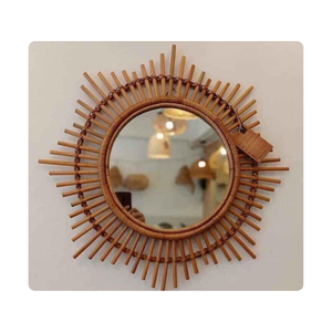 กระจกหวายทอมือจากเวียดนาม | สำหรับตกแต่งบ้านและของขวัญ | ขายส่ง - Product Image 6