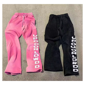 Hot Selling Custom Printed Men's <b>Distressed</b> Embroidery Sweatpants Lightweight Casual Style at <b>Top</b> Price - Product Image 6