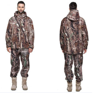 Combinaison de camouflage de chasse chaude, une pièce, imperméable et respirante, pour la chasse au canard en plein air, combinaison de randonnée d'hiver - Product Image 2