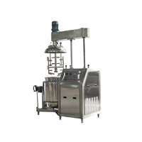 Homogénéisateur sous vide 250L, cuve d'émulsification en acier inoxydable SUS304 pour la fabrication de fromage, de mayonnaise et de sauces