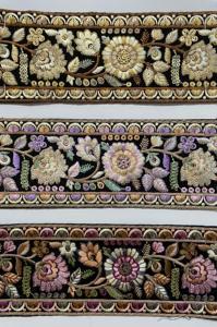 ผ้าลูกไม้ผ้าฝ้ายเนื้อบางละเอียดปักจากฝรั่งเศสสำหรับการตัดเย็บงานฝีมือและการตัดเย็บเสื้อผ้าแบบ DIY ประดับลูกไม้หรูหรา - Product Image 2