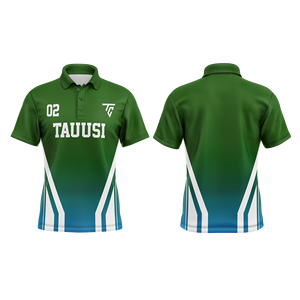 Polo de golf personnalisé avec logo, en jersey 100% polyester, coupe oversize, sublimation, manches courtes, design décontracté, t-shirt polo pour homme - Product Image 2