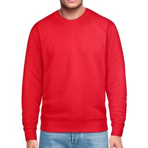 Fabricación profesional Sudadera de cuello redondo Color sólido Logotipo impreso personalizado Ropa de calle de alta calidad Bajo MOQ Hombres Sudadera - Product Image 4