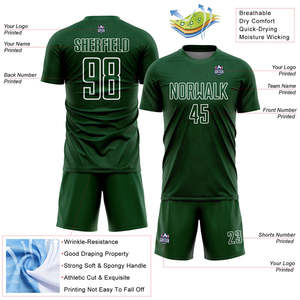 Jersey de fútbol de alta calidad para hombre 2024, ropa de fútbol/uniforme de fútbol liso de alta calidad al por mayor para hombre, transpirable personalizado - Product Image 4