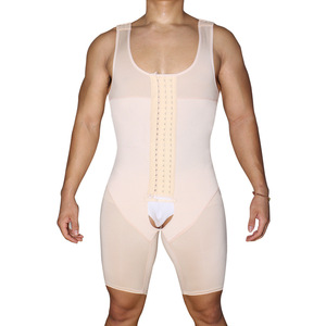 Men's Slimming Thermal Knitted Spandex Compression Underwear Seamless Shapewear Breathable Quick Dry Full Body Shaper