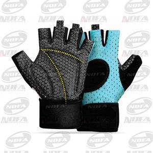 Gants de boxe gagnants en cuir PU avec logo personnalisé pour l'entraînement de fitness et de gymnastique Conception à lacets pour l'haltérophilie et le sport - Product Image 3