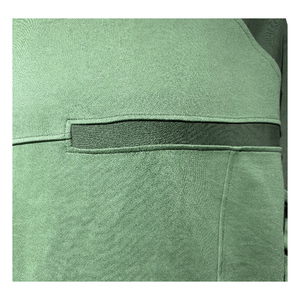 New 450-Gram Cotton XL Hooded Sweatshirt Zipper-Up <b>Puller</b> Embroidered Shoulder Solid Color Loose Fit Autumn Winter - Product Image 4