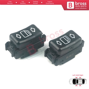 Interrupteur de commande de fenêtre de console centrale BDP631+BDP632 5 broches Gauche Droite pour W124 A124 C124 S124 W126 C126 W463 W201 190 A1248204610 - Product Image 2