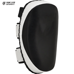 Muay Thai Arts Martial Focus Mitt Punching Target Pad Logotipo personalizado e impresión Cuero de vaca Premium de alta calidad - Product Image 5