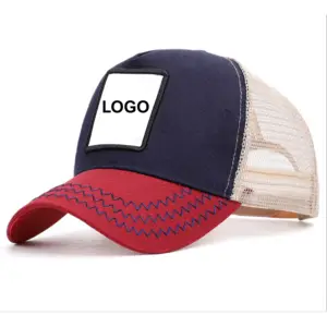 Wholesale Custom Snapback Hats / Various Colors Available Unisex mesh baseball Cap, Trucker Panther animal cap hat Snapback