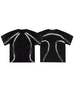 Top Trending 30MOQ Manufacturer T-<b>shirt</b> Vintage Airbrush Tee Heavyweight 100% Cotton <b>Patchwork</b> Dtg Print Boxy T <b>Shirt</b> Men - Product Image 1