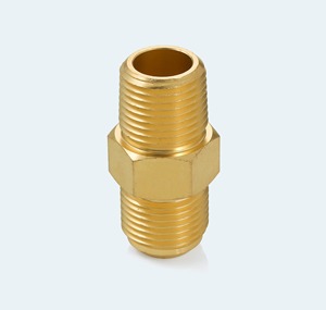 Raccord en laiton demi-union 5/8 pouce x 1/2 NPT, lot de quatre, pour compresseur de réfrigération CVC et raccords de conduite de carburant - Product Image 6