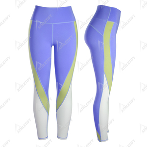 Leggings de yoga amincissants taille moyenne-Pantalons d'entraînement et de fitness respirants pour femmes Fournisseur de vêtements de sport en vrac - Product Image 4