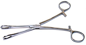 Fórceps de esponja de calidad superior 9,5 "fórceps de sujeción quirúrgicos dentados rectos fórceps de esponja de acero inoxidable de grado profesional - Product Image 2