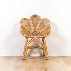 Sillas de ratán Peacock para decoración de habitaciones infantiles, silla de mimbre para niños pequeños de excelente calidad. - Product Image 4