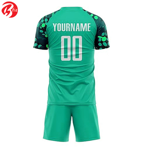 Concevez votre propre équipe porter l'uniforme de football adultes coupe automatisée chemises et hauts vêtements de football maillot de football - Product Image 6