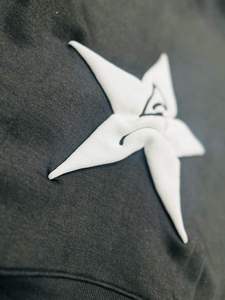 Fabricantes Drop Shoulder Plain Luxury Heavy Weight French Terry algodón mezclado Oversized Zip up Men Cropped Boxy Hoodie - Product Image 6