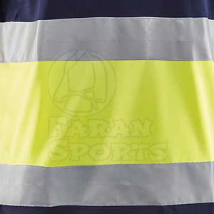 Venta al por mayor de alta visibilidad 100% poliéster tela construcción trabajo camiseta mejor precio alta visibilidad trabajo camiseta - Product Image 6