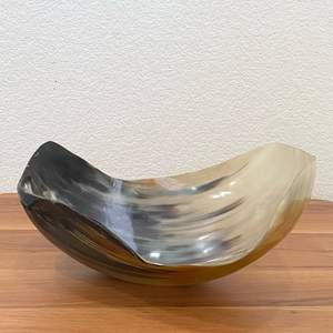 DECORACIÓN CALIDAD ARTESANAL CUENCO DE CUERNO DE ALTO PULIDO Utensilios de cocina para servir sopa Fideos Cuenco de cuerno elegante - Product Image 4