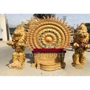 Scène de mariage traditionnelle sri lankaise Ensemble de scène de mariage de style maharaja Décoration de scène de mariage Bollywood Meilleur prix Australie - Product Image 1