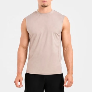 خفيفة الوزن تمتد قماش تشغيل قمم للدبابات ضئيلة الجسم تناسب النايلون دنة <span class=keywords><strong>Singlets</strong></span> سريعة الجفاف شعار عاكس - Product Image 6
