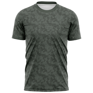 T-shirts Homme Slim Fit Légers de Qualité Supérieure à Faible MOQ, Manches Courtes, Col Rond, Collection Été, Impression Frontale Sublimée - Product Image 1
