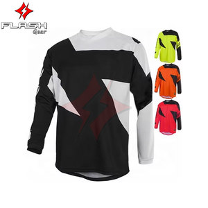 Servicio OEM, Jersey de Motocross de Manga Larga, Diseño Personalizado en Blanco, Jersey Sublimado para Bicicleta de Montaña y Dirt Bike, Duradero - Product Image 6