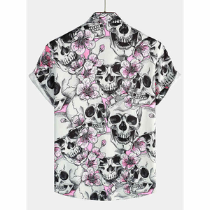Camisa Hawaiana para Hombre, Tejido de Poliéster Transpirable, Secado Rápido, Camisa de Verano, Camisa Hawaiana para Hombre, Tejido de Viscosa Suave al Tacto - Product Image 5