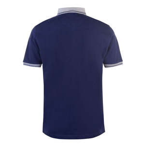 Nuevo diseño Temporada de verano 100% Poliéster Venta al por mayor Muscle Polo Shirt Hombre Fitness Camisetas - Product Image 5