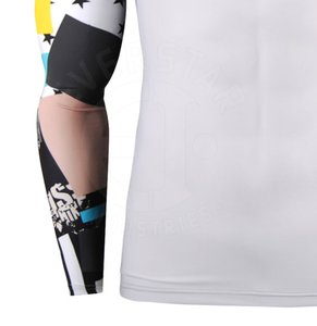 OEM qualité supérieure Men Rush Guard Couleurs personnalisées disponibles Logo personnalisé Men Rush Guard - Product Image 5