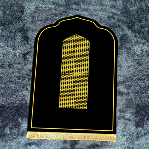 Estera de oración turca al por mayor, superventas, estera de oración de impresión, oración musulmana, estilo turco personalizado, alta calidad, antideslizante, grueso - Product Image 5