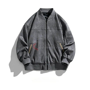 Chaqueta Softshell de Lona Bordada Estilo Urbano para Hombre 2026 al por Mayor de Alta Calidad con Cuello Alto para Invierno - Product Image 5