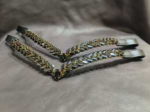 Crystal Brow Band Productos de alta calidad con buen acabado 100% acolchado suave de cuero - Product Image 6