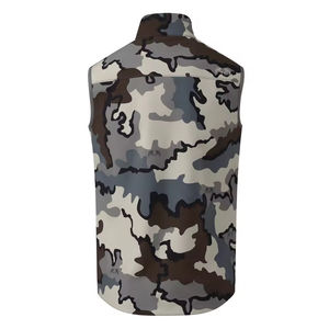 Gilet chauffant à impression par sublimation Gilet de tir pour homme Polyester sans manches Vestes respirantes Poche zippée - Product Image 5