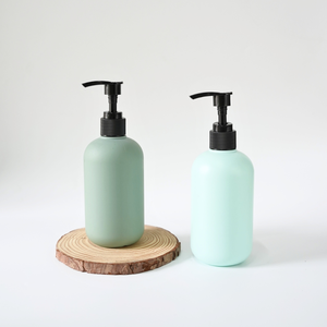 2025HDPE 300ml Plastic <b>Bottles</b> Lotion Pump <b>Dispensers</b> Shampoo Face Cream Skin Care Serum Facial Cleanser Cosmetic Packaging OEM - Product Image 5